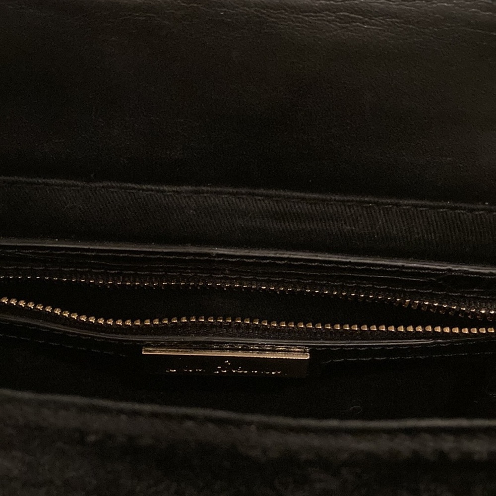 Sam Edelman shoulder bag AND cross body with gold hardware velvet tweed beaded - Picture 12 of 12